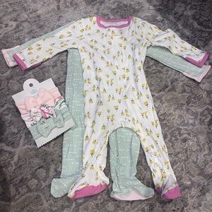 Baby Pajama and Headband sets